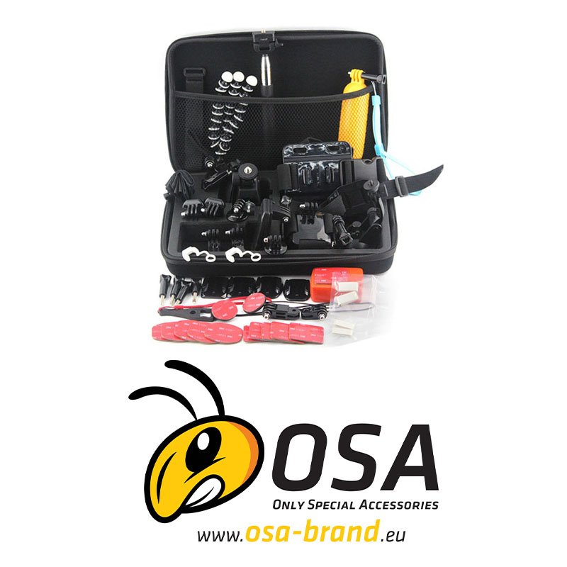 アクションカメラ用アクセサリー一式 - OSA PACK Profi | Cool Mania