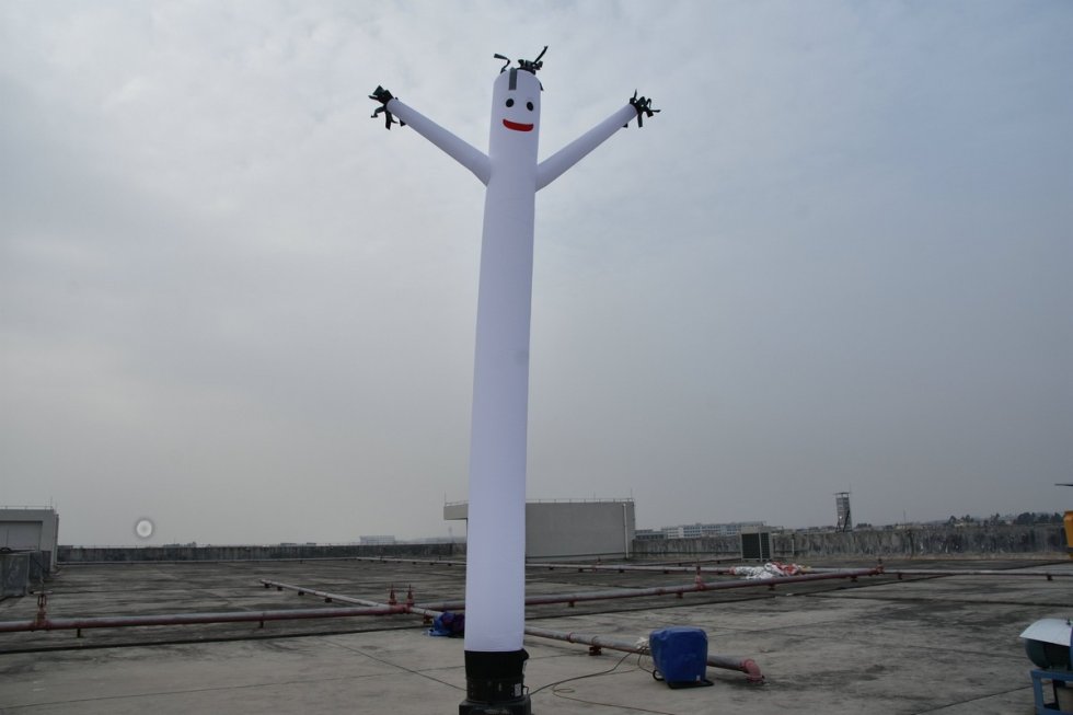 Inflatable tube man - air dancer with blower - outdoor dancing man 6m ...