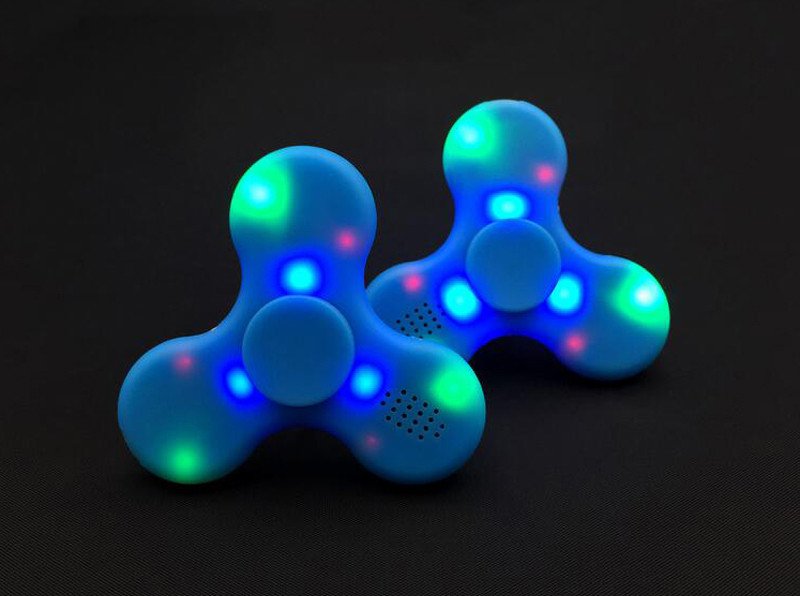 Music Fid Spinner LED with built in bluetooth speaker