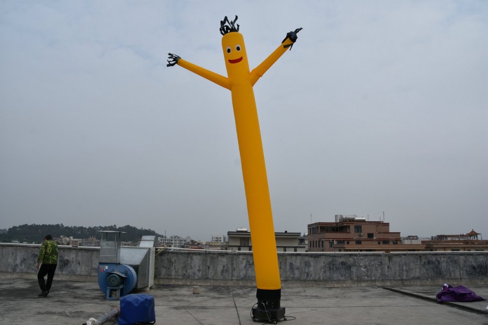 Inflatable tube man - air dancer with blower - outdoor dancing man 6m ...