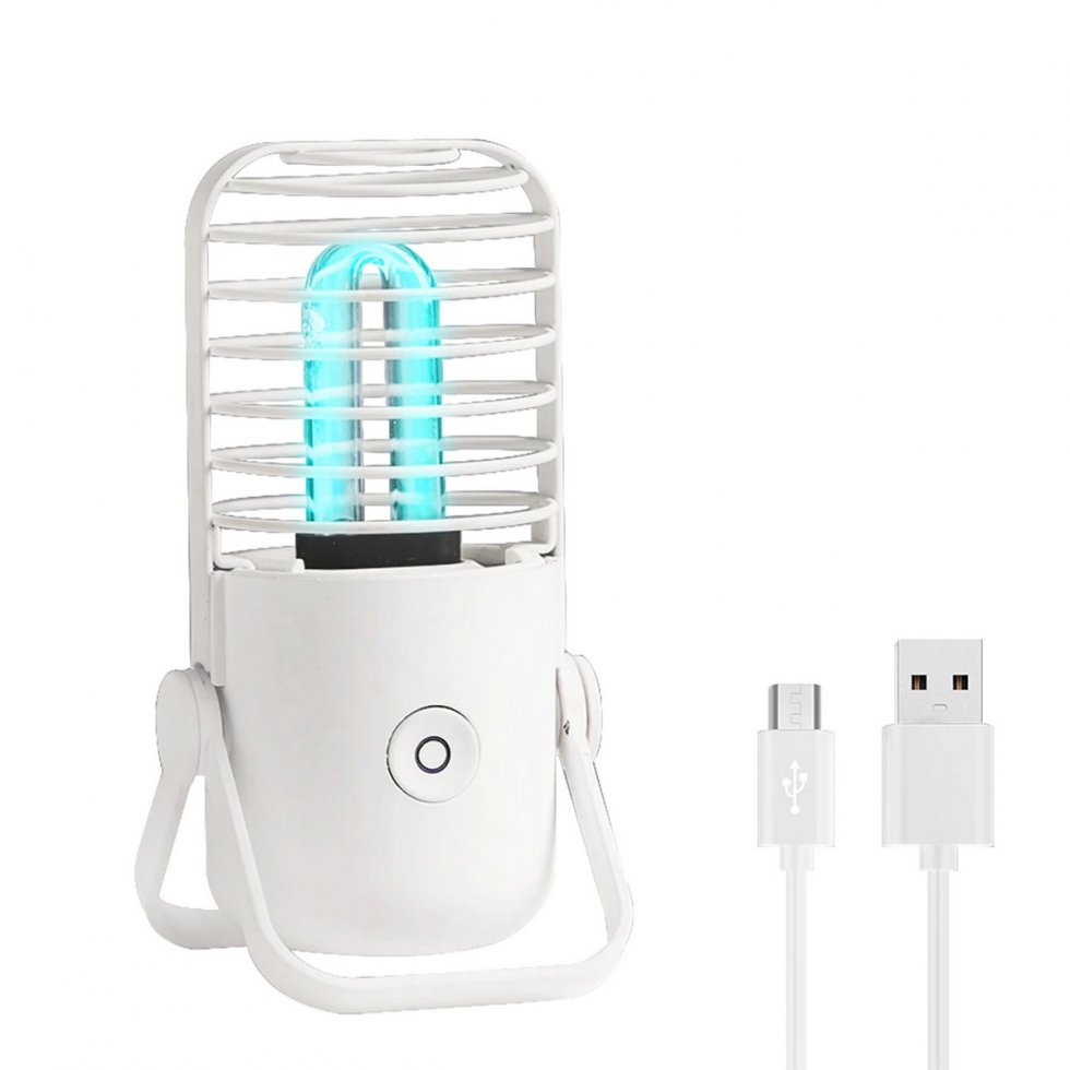 Germicidal lamp UV 360° - Mini disinfection lamp 2,5W with ozone
