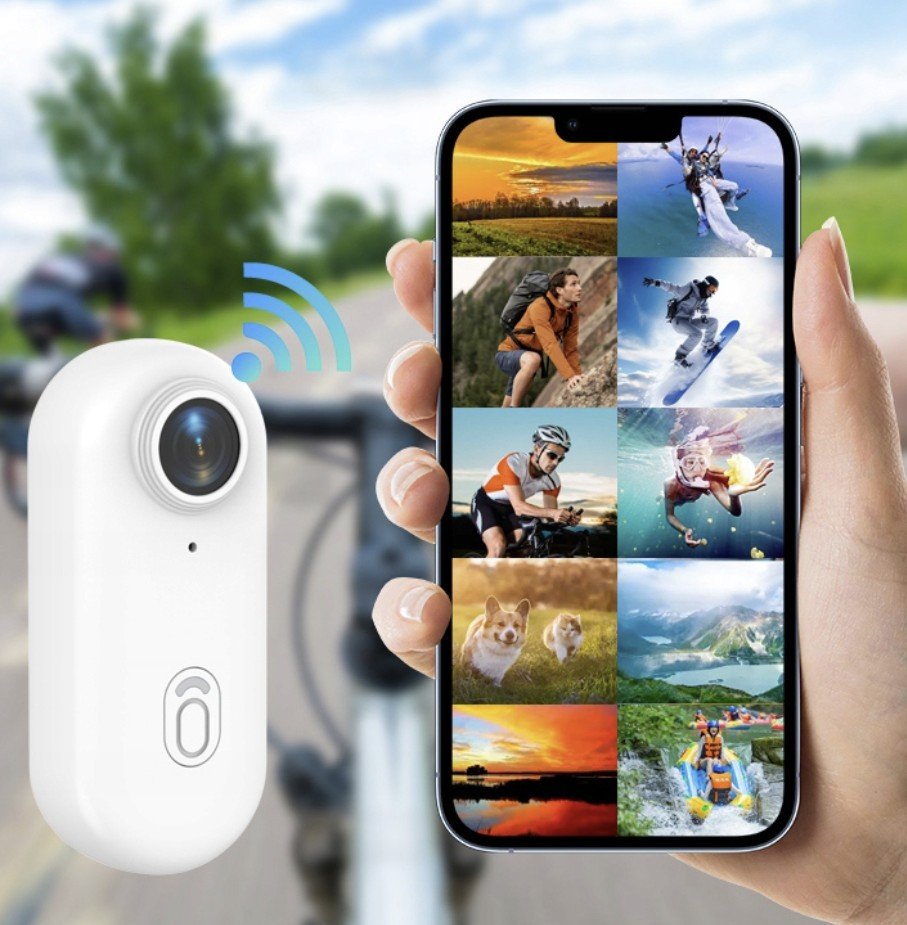4K Action Camera portable - sports / outdoor mini camera with WiFi and ...