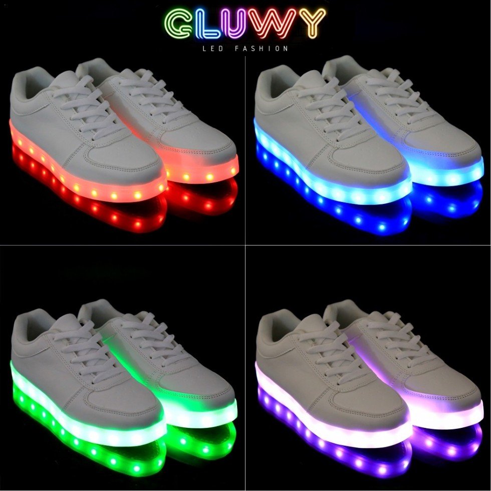 led flashing shoes