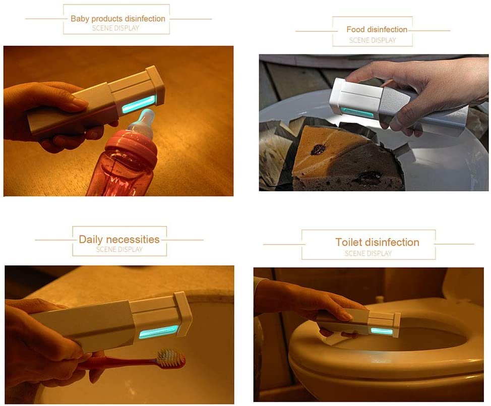 Mini UV light disinfection lamp 5W into pocket