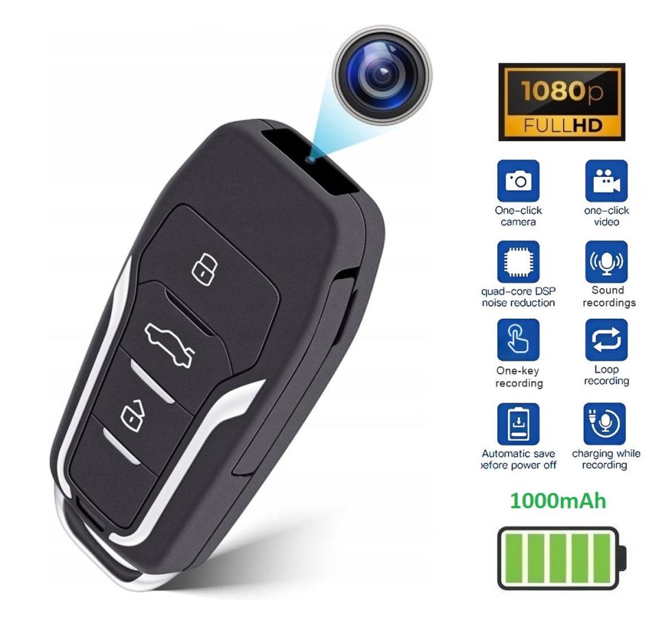 Mini Micro Telecamera WiFi Full HD Visione da Remoto APP per Android e Ios