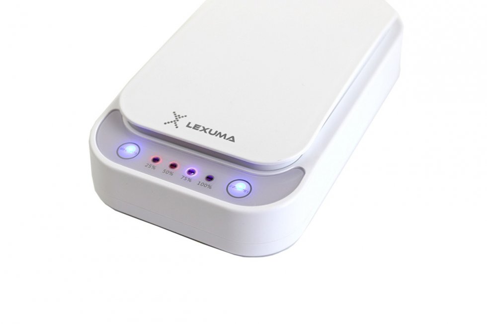 Sterilization Box XGerm Lite - Aroma sterilization in 10 minutes with 2x 1W UV + Wireless charging 7,5W
