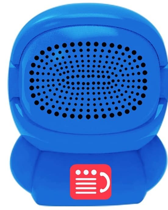 Mini speaker with a changing face Portable wireless bluetooth 3W - Astronaut